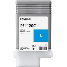 view Canon PFI-120C Cyan 130ml Ink Tank Cartridge