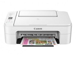 Canon Pixma Home TS3166 A4 All-in-One Wireless Multifunction Inkjet Printer - White