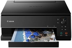 Canon PIXMA HOME TS6360 15.0ipm Wireless Inkjet Multifunction Printer - Black