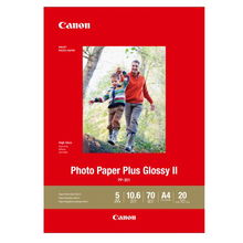 view Canon PP-301 Glossy A4 265gsm Photo Paper Plus II - 20 Sheets