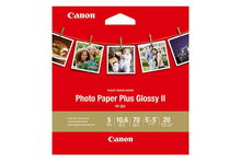 view Canon PP-301 Glossy 5x5 265gsm Photo Paper Plus II - 20 Sheets