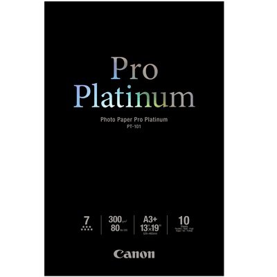 Canon PT101A3+ Platinum Pro A3+ 300gsm Photo Paper - 10 Sheets