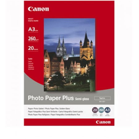 Canon SG201 Semigloss A3+ 260GSM Photo Paper - 20 Sheets