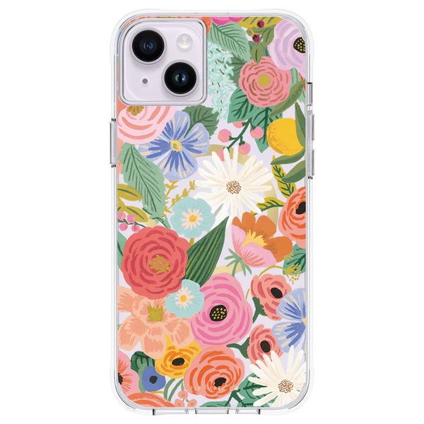 Case-Mate Rifle Paper Co. Case for iPhone 14 (MagSafe) - Garden Party Blush
