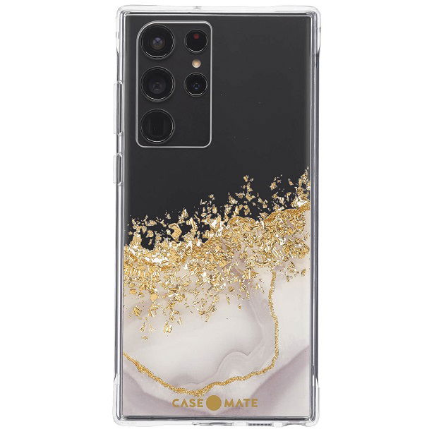 Case-Mate Karat Marble Case for Galaxy S22 Ultra