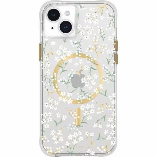 Case-Mate Rifle Paper Co. MagSafe Case for iPhone 15 Plus - Petite Fleurs