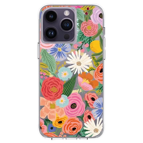 Case-Mate Rifle Paper Co. Case for iPhone 14 Pro Max (MagSafe) - Garden Party Blush