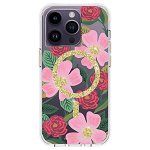 Case-Mate Rifle Paper Co. Case for iPhone 14 Pro (MagSafe) - Rose Garden