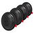 Case-Mate Sticker Mount AirTag Case Black - 4 Pack