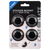 Case-Mate Sticker Mount AirTag Case Black - 4 Pack