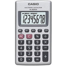 view Casio HL820V 8 Digit Pocket Calculator