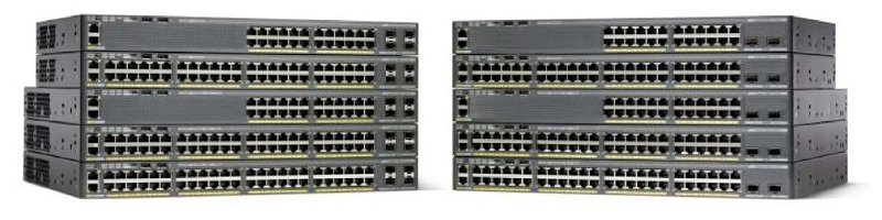 Cisco Catalyst 2960X 48 x POE 10/100/1000Base-T Ports 4 x SFP Manageable Ethernet Switch
