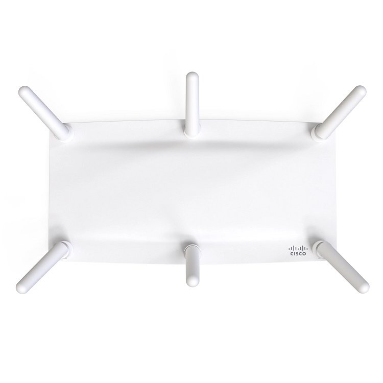 Cisco Meraki MR46E High Density 4x4:4 PoE Wi-Fi 6 Wireless Cloud Managed Indoor Access Point with Support for External Antenna