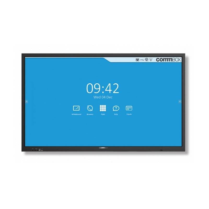 CommBox Classic V3 75 Inch 4K 3840x2160 450nit IR Touchscreen Interactive Display