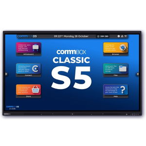 CommBox Classic S5 86 Inch 3840x2160 450nit Touchscreen Interactive Display