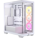 Corsair 3500X ARGB Tempered Glass ATX Mid Tower Case with No PSU - White