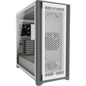 Corsair 5000D Airflow Tempered Glass ATX Mid-Tower Case - White