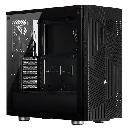 Corsair 275R ATX Mid-Tower with Airflow Tempered Glass Panel – Black