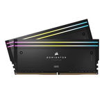 Corsair Dominator Titanium RGB 64GB (2 x 32GB) DDR5 6600MT/s DIMM Memory with Heat Spreader - Black