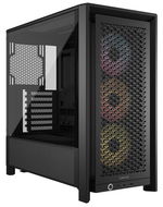Corsair Frame 4000D RS ARGB Tempered Glass Modular E-ATX Mid-Tower Case with No PSU - Black