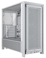 Corsair Frame 4000D RS Tempered Glass Modular E-ATX Mid-Tower Case with No PSU - White