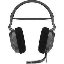 view Corsair HS80 RGB USB Over-ear Wired Stereo Gaming Headset- Black