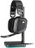 Corsair HS80 RGB USB On-ear Wireless Stereo Gaming Headset with Noise Cancelling - Carbon