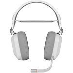 Corsair HS80 RGB USB Over-ear Wireless Stereo Gaming Headset - White