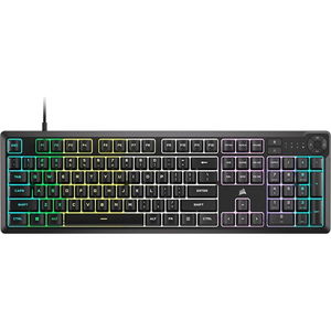 Corsair K55 CORE USB RGB Wired Gaming Keyboard - Black