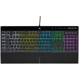 Corsair K55 RGB Pro Backlit Gaming Keyboard - Black