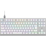 Corsair K60 PRO TKL RGB Tenkeyless Optical-Mechanical Gaming Keyboard - White