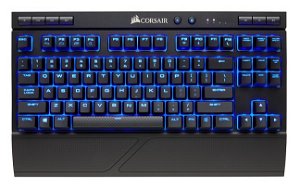 Corsair K63 Blue LED Wireless Mechanical Gaming Keyboard - Cherry MX Red