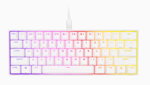 Corsair K65 RGB MINI 60% Mechanical Gaming Keyboard - CHERRY MX SPEED - White