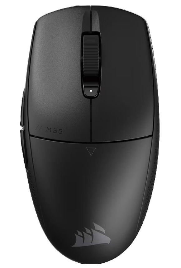 Corsair M55 Wireless Optical Gaming Mouse - Black
