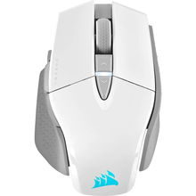 view Corsair M65 RGB 26000 DPI Optical Wireless Gaming Mouse - White