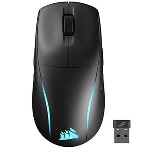 Corsair M75 Ambidextrous Lightweight RGB Wireless Optical Gaming Mouse - Black