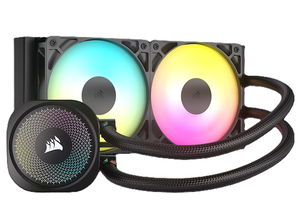 Corsair Nautilus 240 ARGB Liquid CPU Cooler - Black