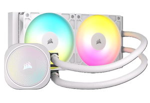 Corsair Nautilus 240 ARGB Liquid CPU Cooler - White