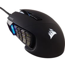 view Corsair Scimitar RGB Elite Optical MOBA/MMO Gaming Mouse