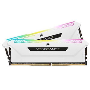 Corsair Vengeance RGB Pro SL  32GB (2 x 16GB) DDR4 3200MT/s DIMM Memory with Heat Spreader - White