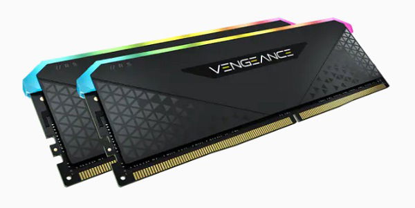 Corsair Vengeance RGB RS 32GB (2 x 16GB) DDR4 3600MHz DIMM Memory - Black