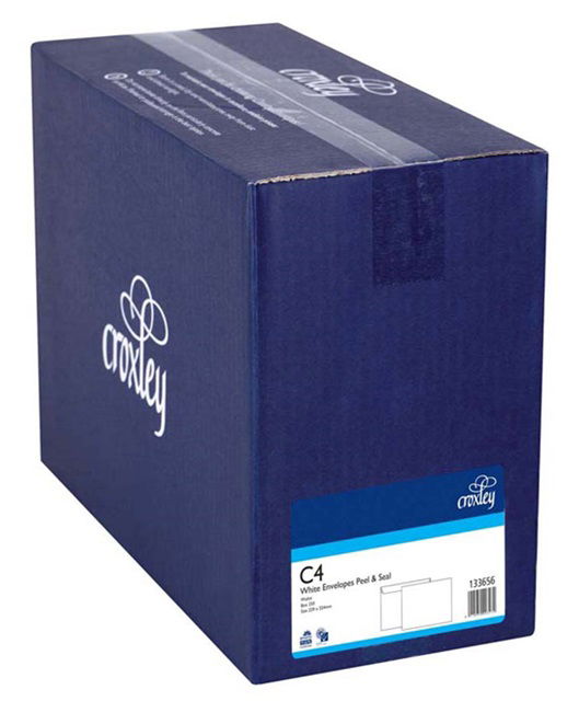 Croxley C4 Peel And Seal Wallet Envelope - 250 Pack