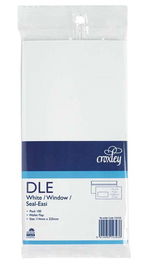 Croxley DLE Window Seal Easi Envelope - 100 Pack