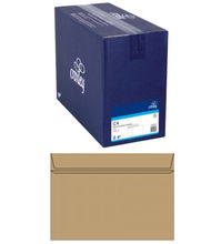 view Croxley C4 Wallet Non-Window Seal-Easi 100gsm Manilla Envelope - 250 Pack