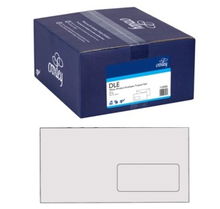 view Croxley DLE Window Seal-Easi White Envelope - 500 Pack