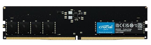 Crucial 16GB DDR5 5200MHz UDIMM Memory