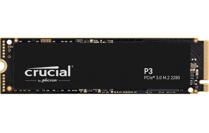 Crucial P3 4TB M.2 2280 PCIe NVMe Solid State Drive
