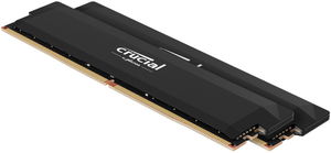 Crucial Pro 32GB Kit (16GBx2) DDR5 6000MHz CL36 UDIMM OC Gaming Memory Module - Black
