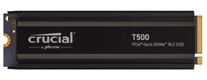 Crucial T500 2TB NVMe PCIe M.2 2280 Solid State Drive with Heatsink