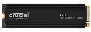 Crucial T700 1TB NVMe PCIe M.2 2280 Solid State Drive with Heatsink